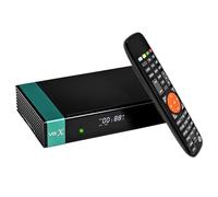 Celabie Receptor de Satélite Digital V8X DVB-S/S2/S2X Full HD 1080P HEVC WiFi Integrado Soporte para Tarjeta CA Receptor de TV 2.4G WiFi (UE)
