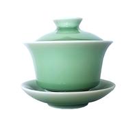 Celadon Kung Fu té con tapa 4.7-ounce porcelana Gaiwan