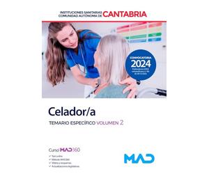 Celador/a de Instituciones Sanitarias de la Comunidad Autónoma de Cantabria. Temario específico. Volumen 2