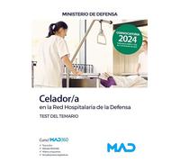 Celador/a en la Red Hospitalaria del Ministerio de Defensa. Test del temario