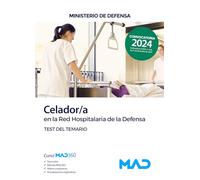 Celador/a en la Red Hospitalaria del Ministerio de Defensa. Test del temario