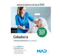 CELADOR/A TEMARIO ESPECIFICO 2 SERVICIO ANDALUZ DE SALUD SAS