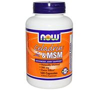 Celadrina y MSM, 120 cápsulas de NOW Foods (paquete de 4)