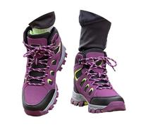 Celanisai Botas de nieve para hombre, resistentes al agua, antideslizantes, para invierno, para exteriores, de invierno, de trekking, monocolor, para el trabajo, para el tiempo libre, O Púrpura, 36 EU