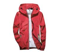 Celanisai Chubasquero para bicicleta con capucha para hombre, impermeable, protección solar, plegable, ultraligera, chaqueta para exteriores, transpirable, fina, petróleo, chaqueta de verano, poncho