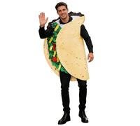 Celanisai Disfraz de taco para adultos, disfraz de burrito mexicano, disfraz divertido, disfraces, accesorios para fiestas, para carnaval, escuela, sesión de fotos, parejas, juego de rol, decoración