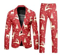 Celanisai Juego de ropa interior térmica gruesa y cálida para hombre, forro de terciopelo, ropa interior funcional de 2 piezas, parte superior térmica y calzoncillos térmicos, traje de casa cálido