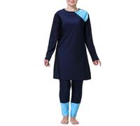 Celanisai Modesto Burkini Mujeres Trajes De Baño Musulmanas De Gran Tamaño De Las Mujeres De Gran Tamaño, Color Se Ajuste Gordo Traje De Baño Tankinis, 3 Piezas Traje De Baño Islámico Árabe Hijab