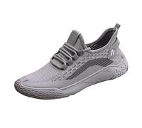 Celanisai Zapatillas deportivas para hombre, zapatillas deportivas para hombre, zapatillas de deporte con acolchado de aire, zapatos de calle, cordones elásticos, malla clásica, zapatos deportivos