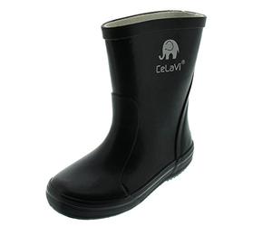 CeLaVi 1147 Unisex Niños Botas de lluvia, negro, 26 EU