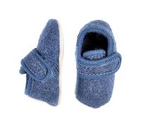 Celavi 3953 - Zapatos de lana para bebé (3 a 9 meses, talla 17/18), color azul