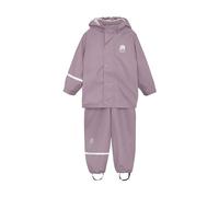 Celavi Basic Rainwear Set-Solid PU Chaqueta para Lluvia, Morado, 120 cm Unisex Adulto
