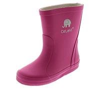 CeLaVi - Basic wellies solid, Botas de lluvia Unisex adulto, Real Pink, 19 EU