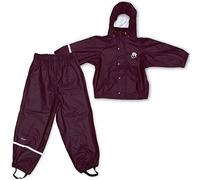 CeLaVi Zweiteiliger Regenanzug In Vielen Farben Chaqueta Impermeable, Morado (Blackberry Wine 666), 95 (Talla del Fabricante: 80) para Bebés