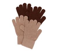 CeLaVi Guantes beige / marrón oscuro S-M beige / marrón oscuro
