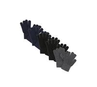CeLaVi Guantes 'Magic' gris / negro XXS-XS gris / negro