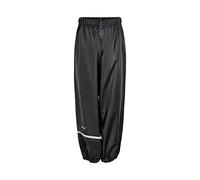Celavi Rainwear Pants Solid, Pantalones impermeable para niños, Negro, 140 cm (10 years)