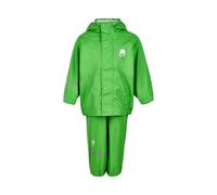 CeLaVi Zweiteiliger Regenanzug In Vielen Farben Chaqueta Impermeable, Verde (Grün), 125 (Talla del Fabricante: 110) para Niños