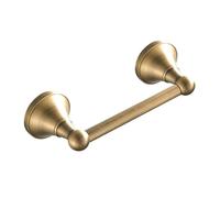 Celbon Portarrollos de papel higiénico de latón giratorio de doble poste, soporte de papel higiénico antiguo montado en la pared para baño, cocina (bronce cepillado)