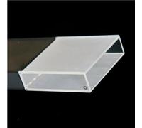 Celda de espectrómetro de cuarzo - Cubeta de trayectoria de luz de 40 mm for absorción UV-Vis y análisis de baja concentración (1 unidad)