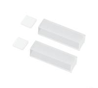 Celda de Laboratorio Cuarzo 10mm para Espectrofotómetro - Alta Transmisión UV Solución Neutra Cristalería Precisa 3.5ml