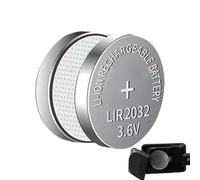 Celda De Monedas Recargable: Batería Recargable Plana, Lir2032 3.6 V Botón Recargable Relojes De Celda Electrónica | Celdas De Botón Desechables Alternativas Ecológicas, Ecológicos, Carga USB, Vida La