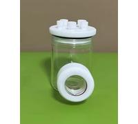 Celda electrolítica óptica monocapa K040 for experimentos fotoelectroquímicos | Capacidad de 50 ml a 500 ml | Cubierta de PTFE |(Glass Seal50ml)