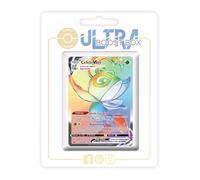 Celebi VMAX 199/198 Arcoíris Secreta - Ultraboost X Epée et Bouclier 6 Règne de Glace - Box de 10 Cartas Pokémon Francés