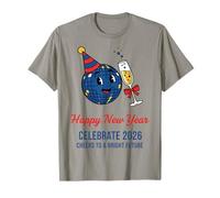 Celebra 2026 Feliz Año Nuevo Saludos Futuro Camiseta