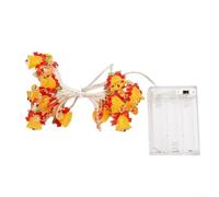 Celebra con estilo encantadoras luces LED que funcionan con pilas para iluminar cualquier ocasión festiva en interiores (2 metros 20 luces)