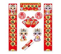 Celebra el año de la Serpiente 2025 Spring Festival Cupper con caja de regalo y decoración para tu hogar u oficina