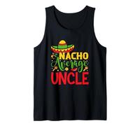Celebra el Cinco de Mayo Divertido Nacho Mexicano Tío Promedio Camiseta sin Mangas