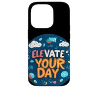 Celebra el optimismo con Este Atuendo de diseño Elevate Your Day Carcasa para iPhone 14 Pro