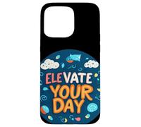 Celebra el optimismo con Este Atuendo de diseño Elevate Your Day Carcasa para iPhone 15 Pro MAX
