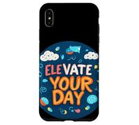 Celebra el optimismo con Este Atuendo de diseño Elevate Your Day Carcasa para iPhone XS MAX