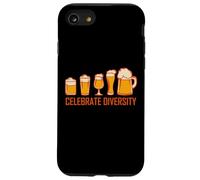 Celebra la diversidad de vasos de cerveza Craft Brew cita divertida Carcasa para iPhone SE (2020) / 7 / 8