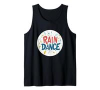 Celebra la naturaleza con este disfraz de alegría de baile de lluvia Camiseta sin Mangas
