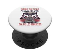 Celebra la Vida - Día de los Muertos Cowboy PopSockets PopGrip Adhesivo