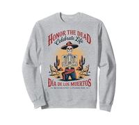 Celebra la vida - Día de los Muertos Cowboy Skull Sudadera