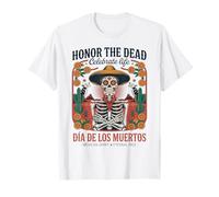 Celebra la Vida - Día de los Muertos - Mexicano Camiseta