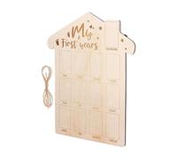 Celebra los hitos de tu bebé con un marco de fotos de 12 meses, una placa de fotos de 1er año, una pizarra de 1er año, una decoración de mesa para recién nacidos o niñas