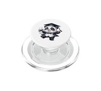 Celebración académica del Diploma de posgrado de Panda Lindo PopSockets PopGrip para MagSafe
