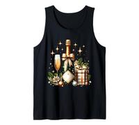 Celebración de Año Nuevo Champagne 2026 Camiseta sin Mangas