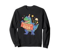 Celebración de Año Nuevo Dinosaurio 2026 Feliz Fiesta T-Rex Sudadera