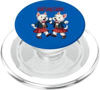 Celebración de Auld Lang Canine West Highland Terrier Ceilidh PopSockets PopGrip para MagSafe