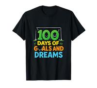 Celebración de fútbol de los 100 días de goles y sueños Camiseta