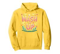 Celebración de Halloween Espeluznante y Divertida de Monster Mash It Up Sudadera con Capucha, Unisex para Adultos, Limón, S