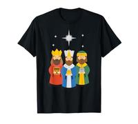 Celebración de la Epifanía del Día de los Reyes Magos 2025 Tres Reyes Camiseta