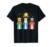 Celebración de la Epifanía del Día de los Reyes Magos 2026 Tres Reyes Camiseta
