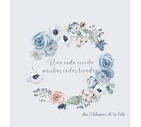 Celebración de la vida, libro funerario, libro de condolencias para firmar (tapa dura).